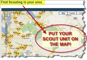 Be-A-Scout map