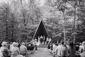 Kristin & Garritt - a Mt. Gretna & Camp Mack, Newmanstown PA Wedding | Modern, Boy Scout Camp, Bonfire, Wes Anderson Themed | http://brittneyraine.com