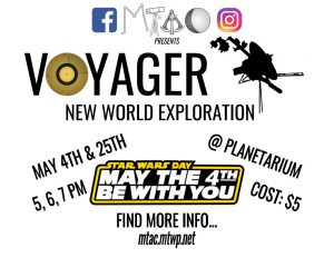 Voyager Show Flier Landscape