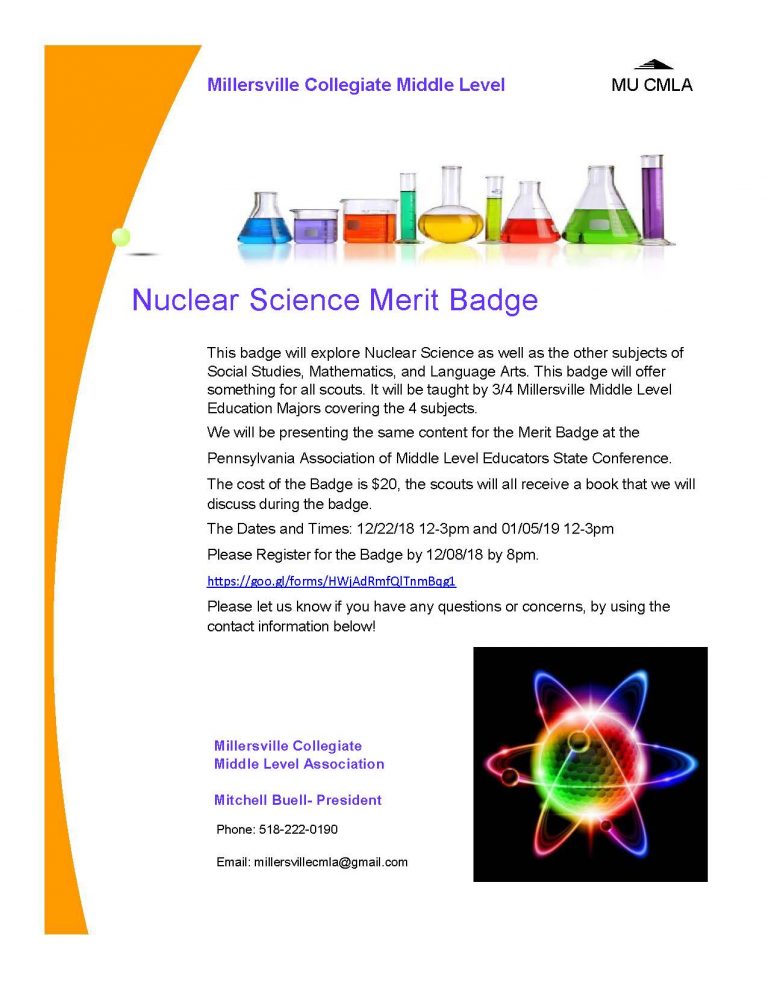 Nuclear Science Merit Badge Workshop