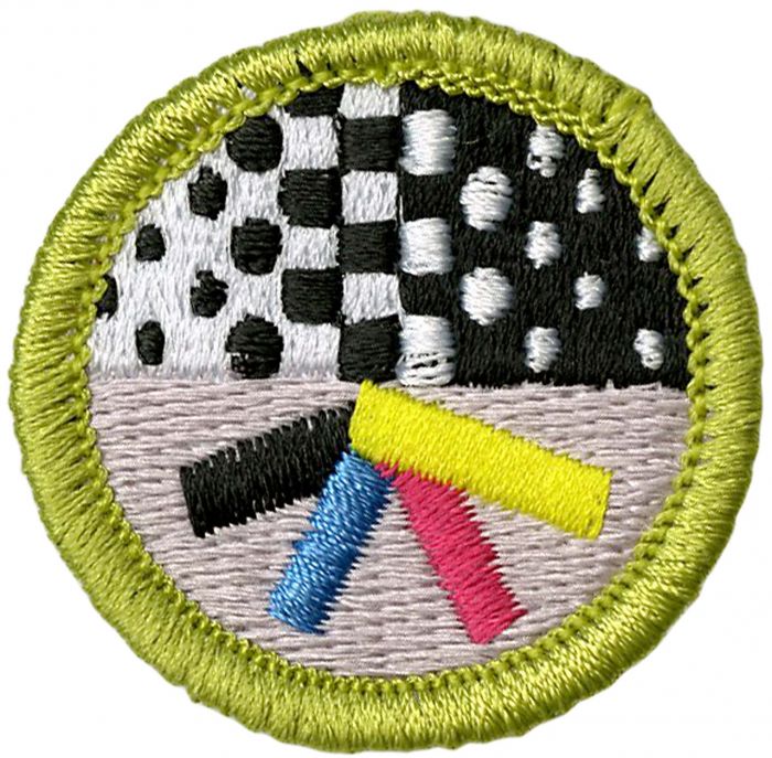 graphic arts merit badge        
        <figure class=